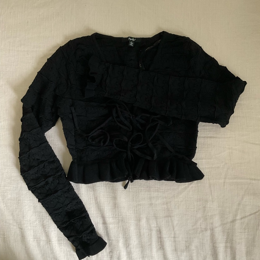 Elegant Black Women's Top